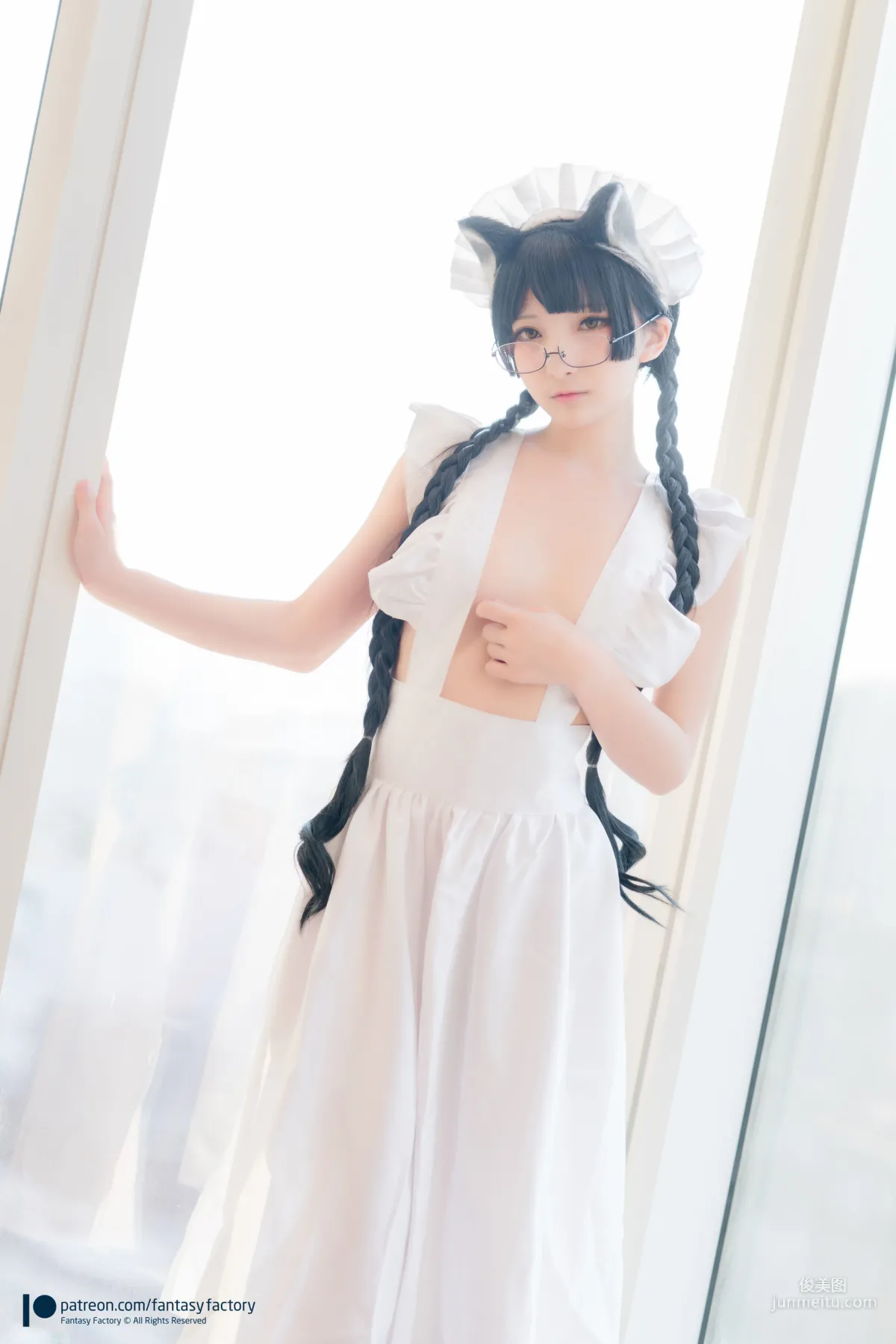 COSER小丁《黑猫女仆》 [Fantasy Factory] 写真集40