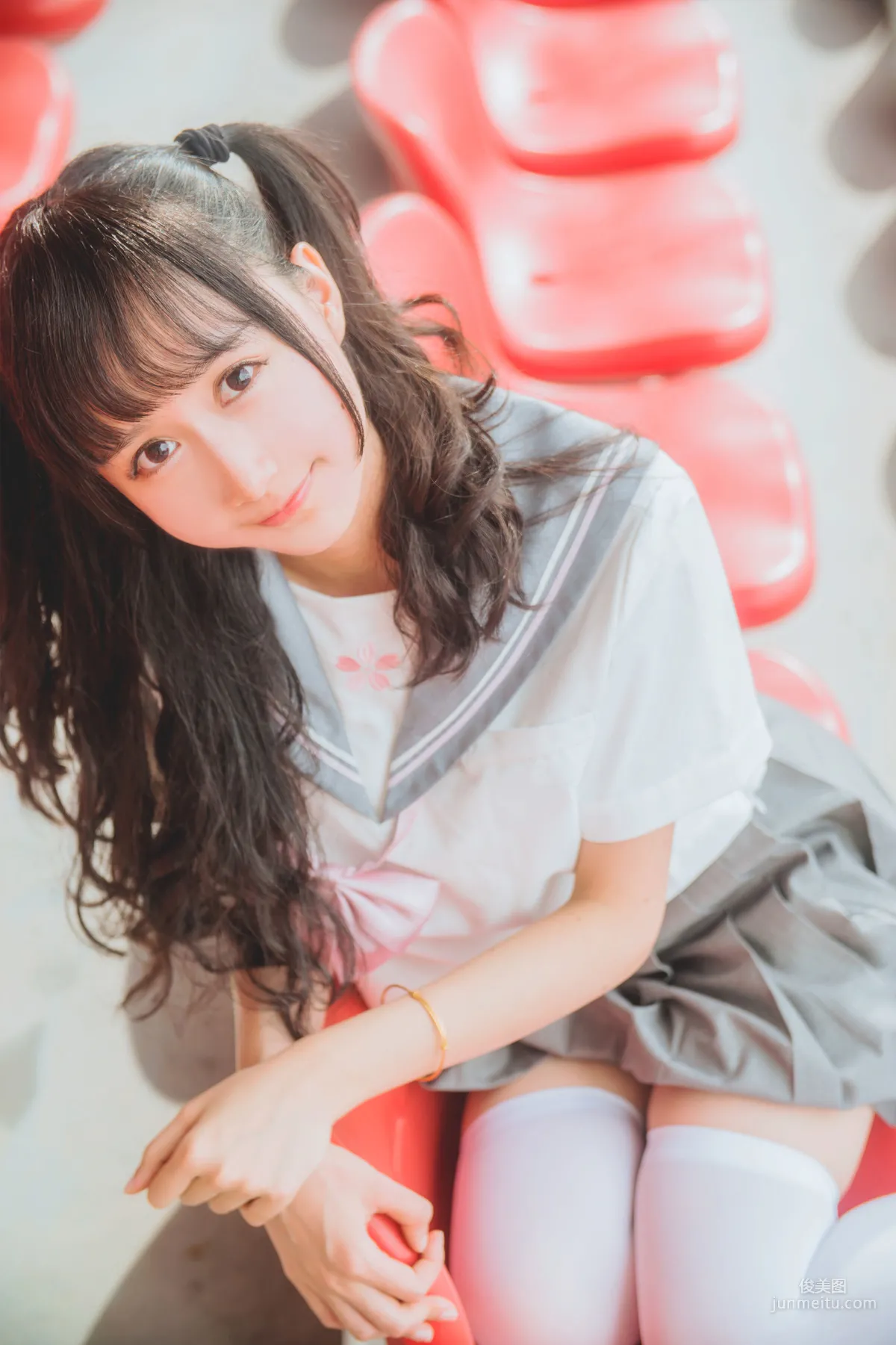 木綿綿OwO《灰色JK制服》 [COSER美女] 寫真集 12