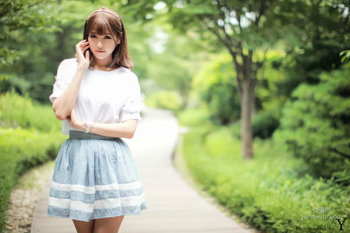 李恩慧《公園短裙外拍》 [韓國美女] 寫真集 46