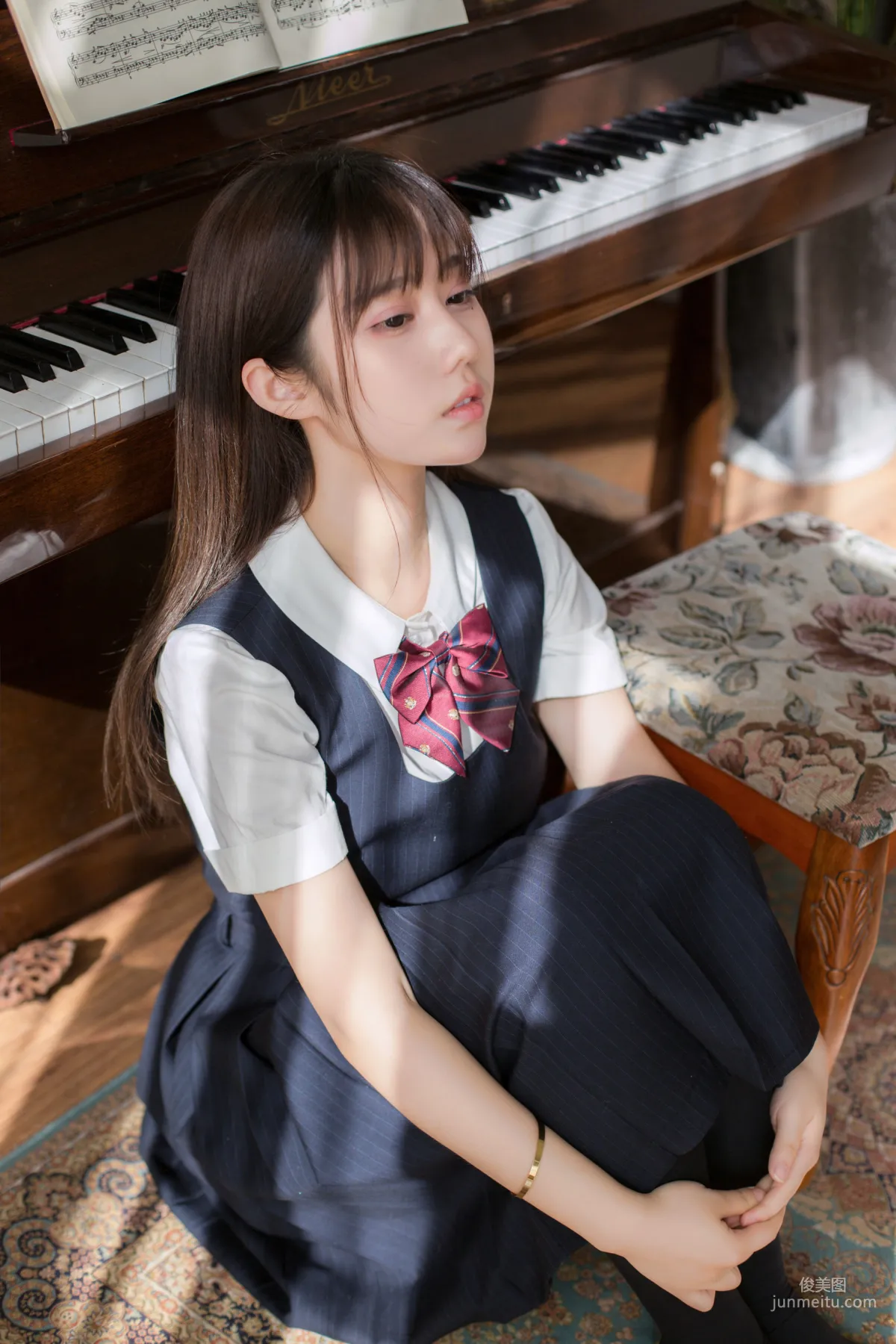 《文静学妹》 [喵糖映画] VOL.004 写真集2