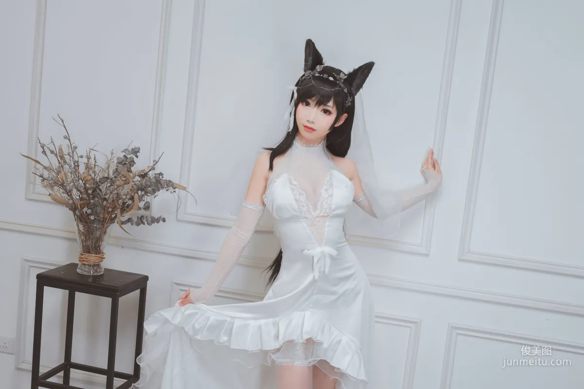 面餅仙兒《愛宕花嫁》 [福利COSPLAY] 寫真集 10