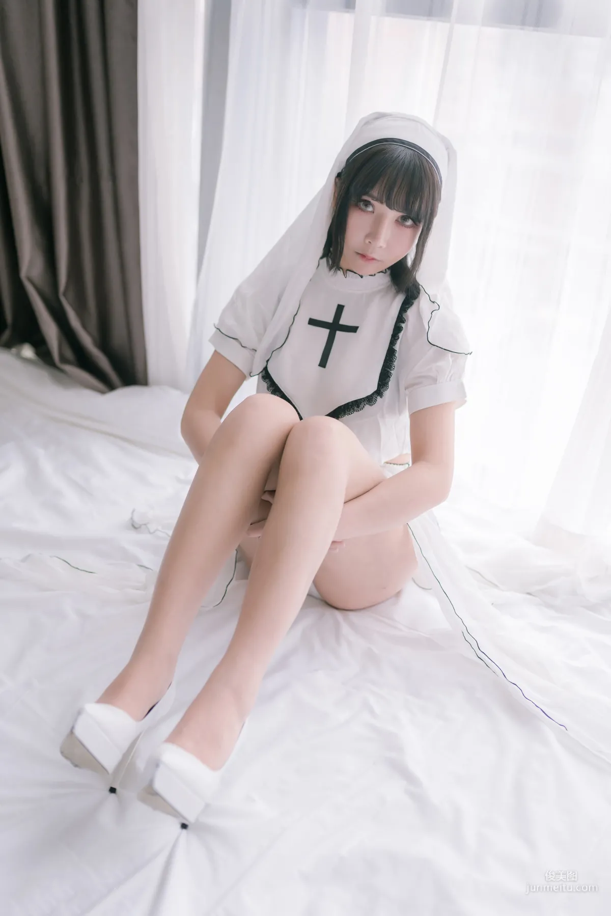 COSER抱走莫子aa《純白修女》 [COSPLAY美女] 寫真集 5