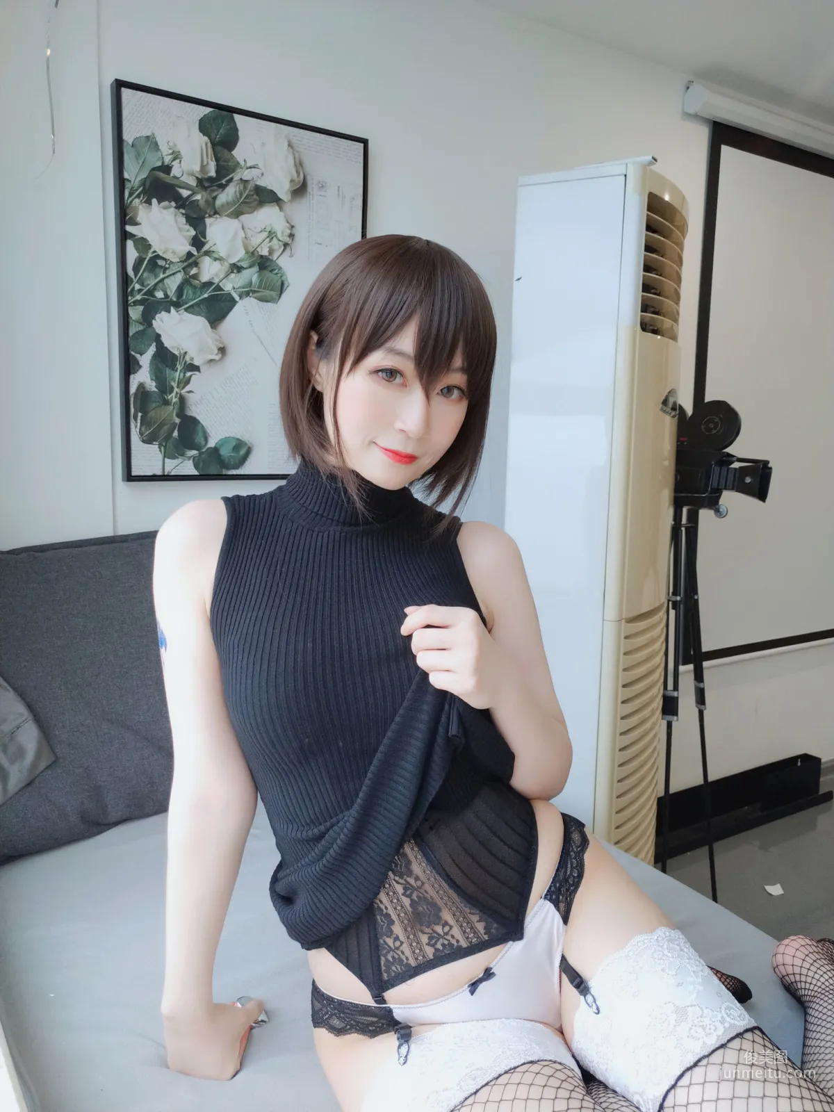 COSER白銀81《黑色包臀裙》 [COSPLAY少女] 寫真集 6