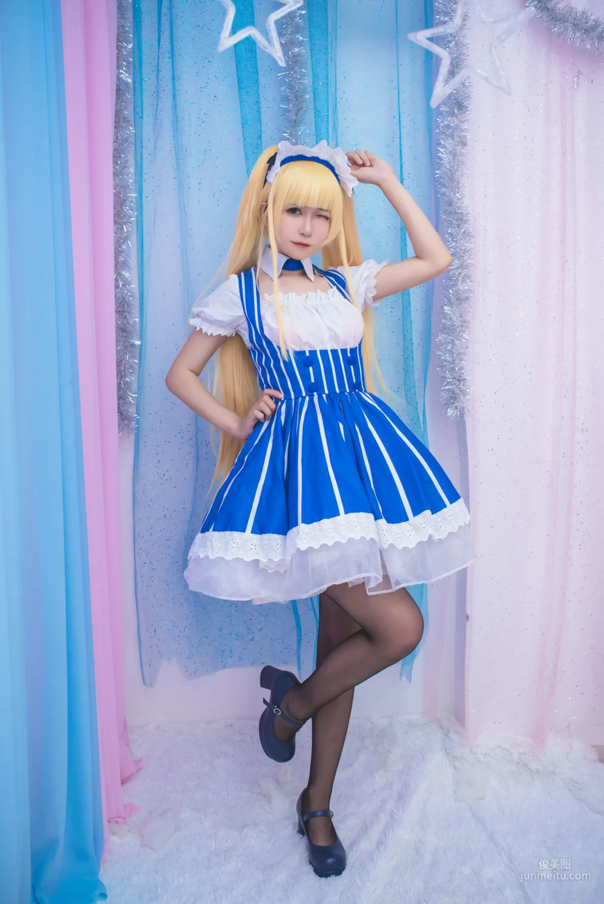 白金Saki《女仆》[COSPLAY福利] 写真集19