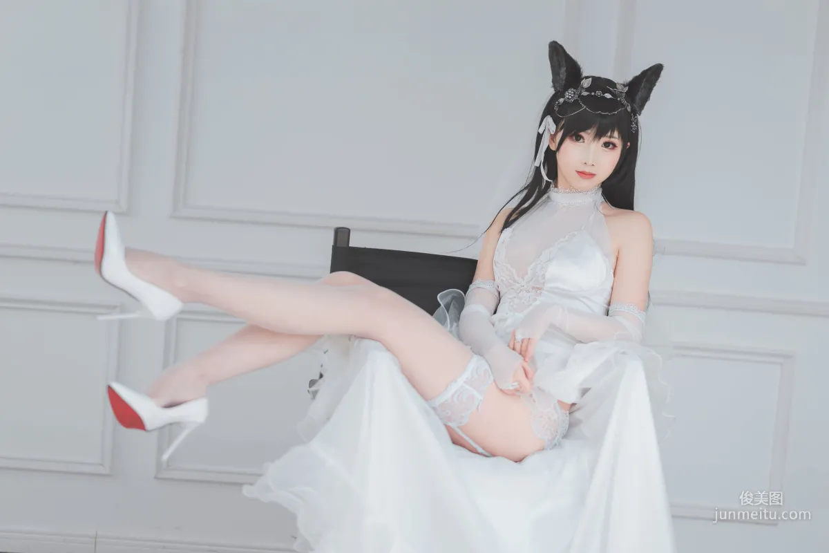 面餅仙兒《愛宕花嫁》 [福利COSPLAY] 寫真集 27