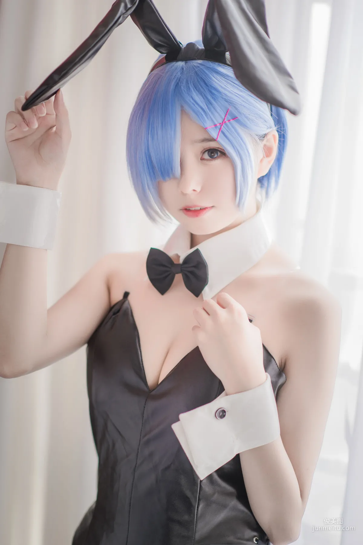 小野妹子w《白色紗裙+蕾姆護士+蕾姆兔女郎》 [COSPLAY美女] 寫真集 29