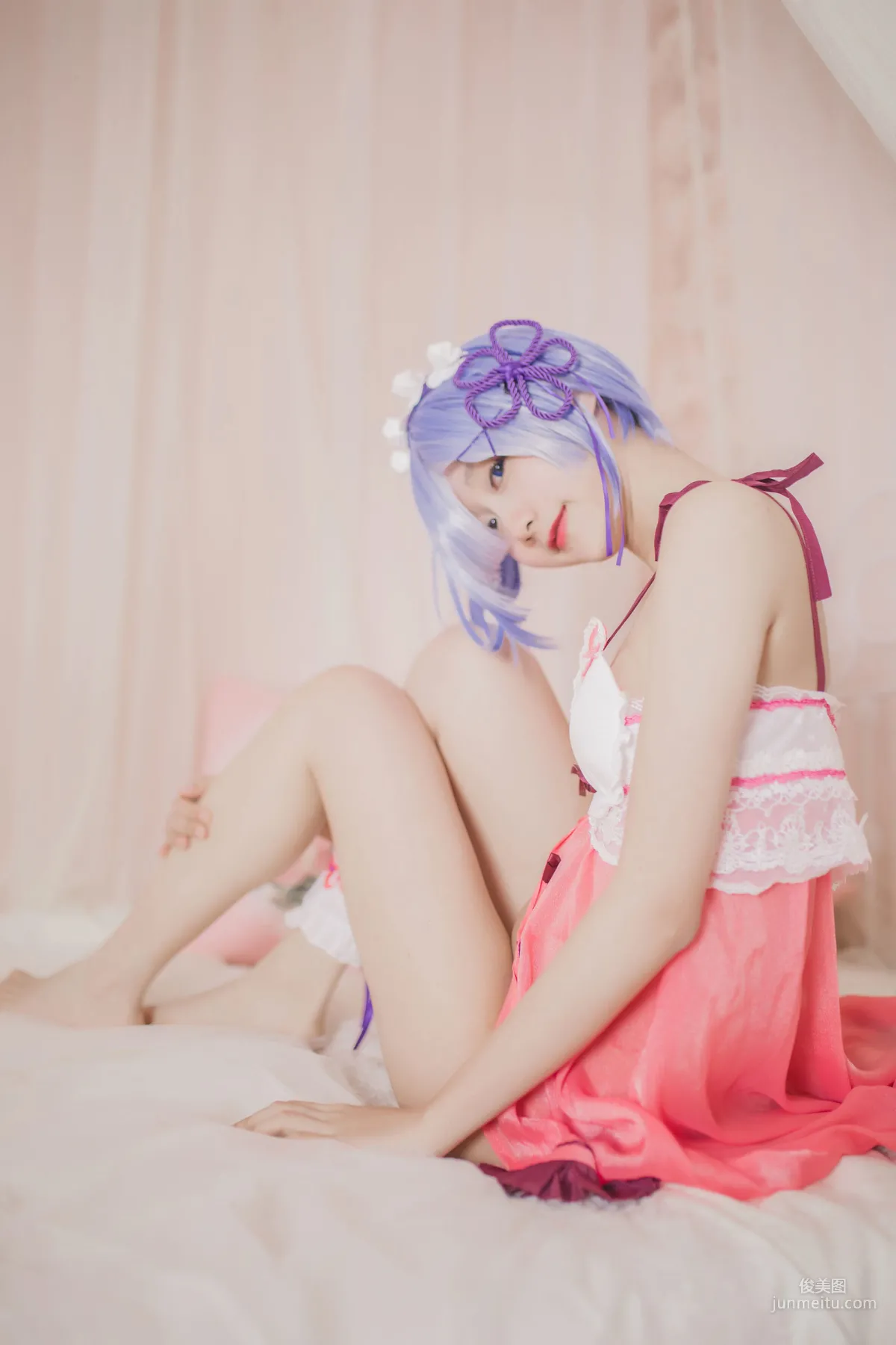 木綿綿OwO《蕾姆睡衣》 [COSER美女] 寫真集 24