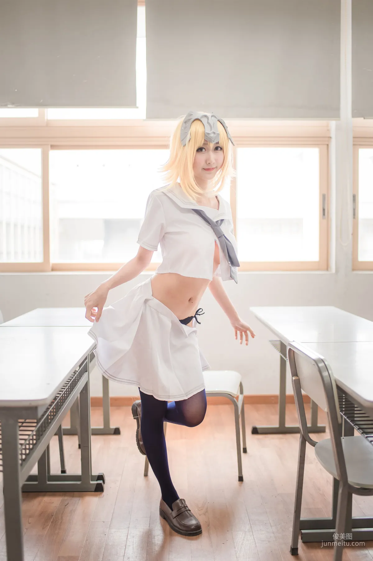 木绵绵《贞德（白）》  [COSER美女] 写真集4