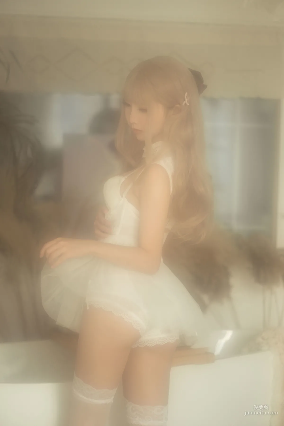 COSER面餅仙兒《複古内衣套》 [福利COSPLAY] 寫真集 6
