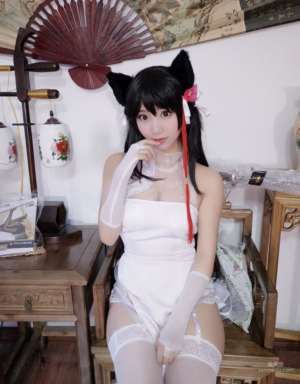 COSER黑川《獒犬旗袍》 [COSPLAY少女] 寫真集 18
