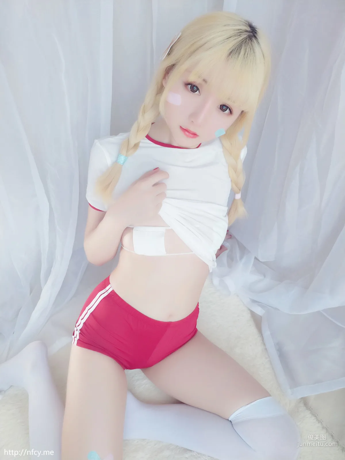 星之遲遲 《弱氣學園包》 [福利COSPLAY] 寫真集 36
