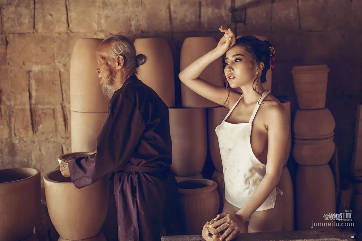 Thuy Nga Pham《越南陶瓷村》性感人體寫真集 98
