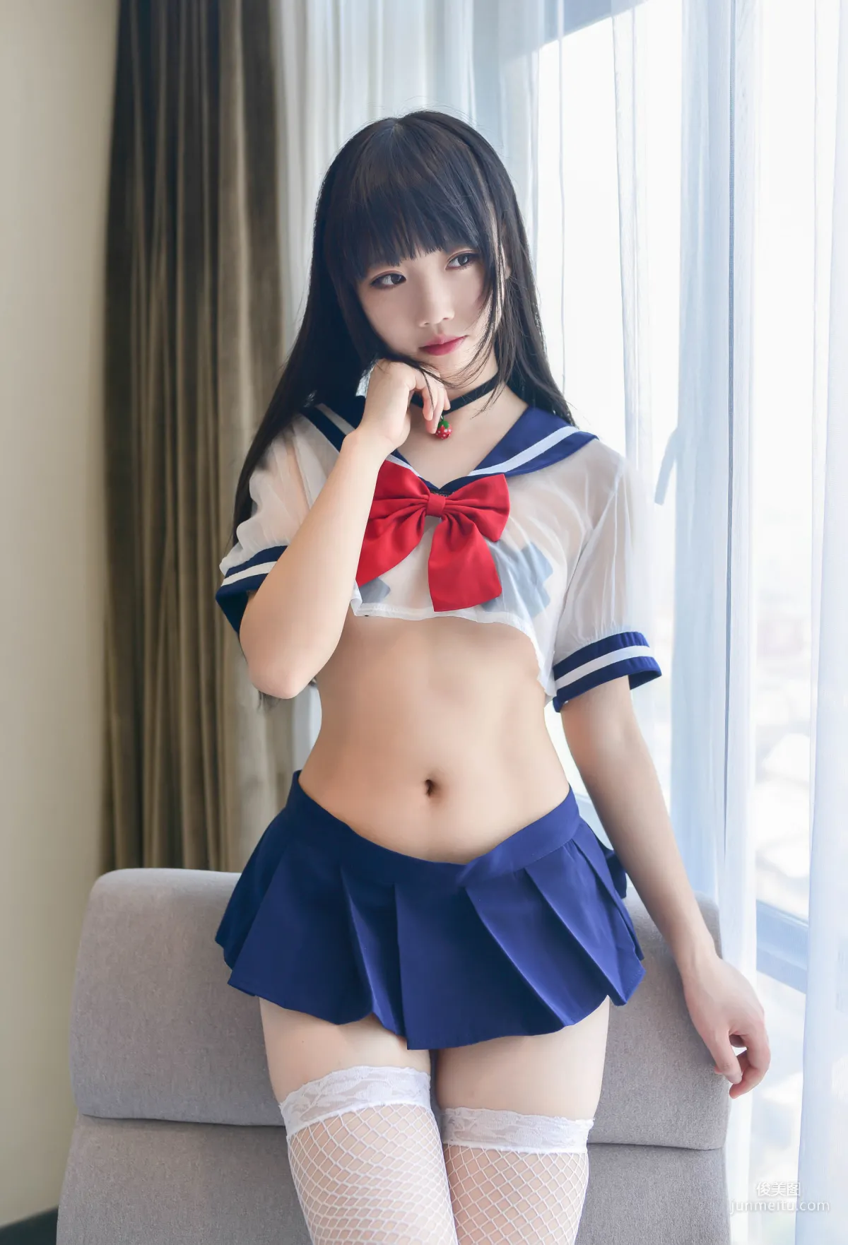 COSER雪琪SAMA 《透明JK》 [COSPLAY美女] 寫真集 16