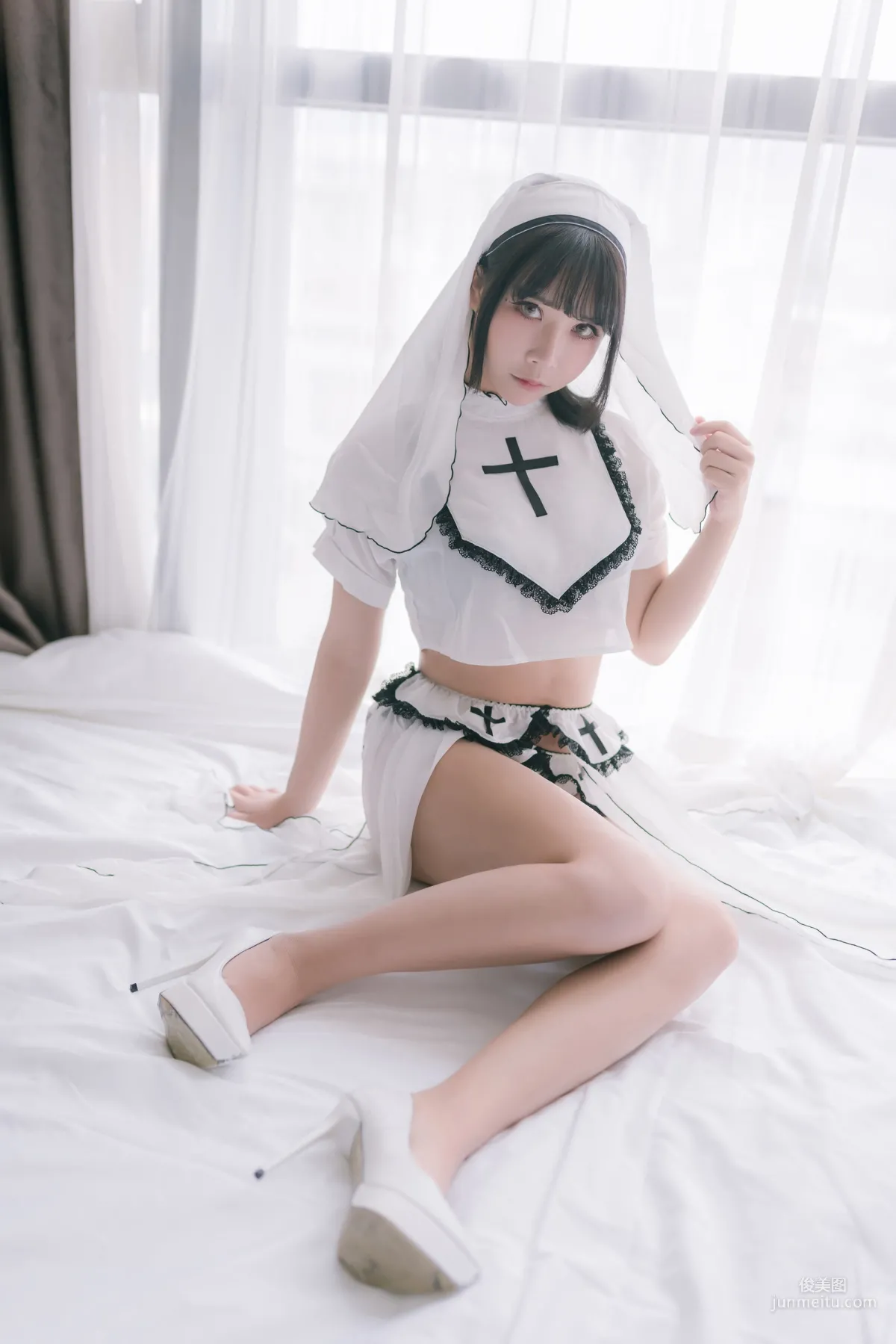 COSER抱走莫子aa《純白修女》 [COSPLAY美女] 寫真集 11