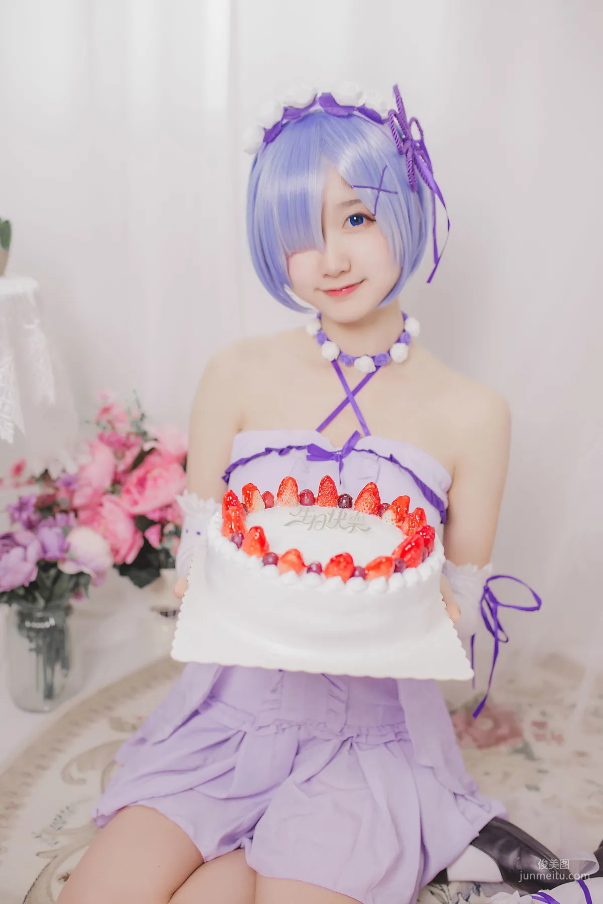 木綿綿OwO《雷姆生日》 [COSER美女] 寫真集 9