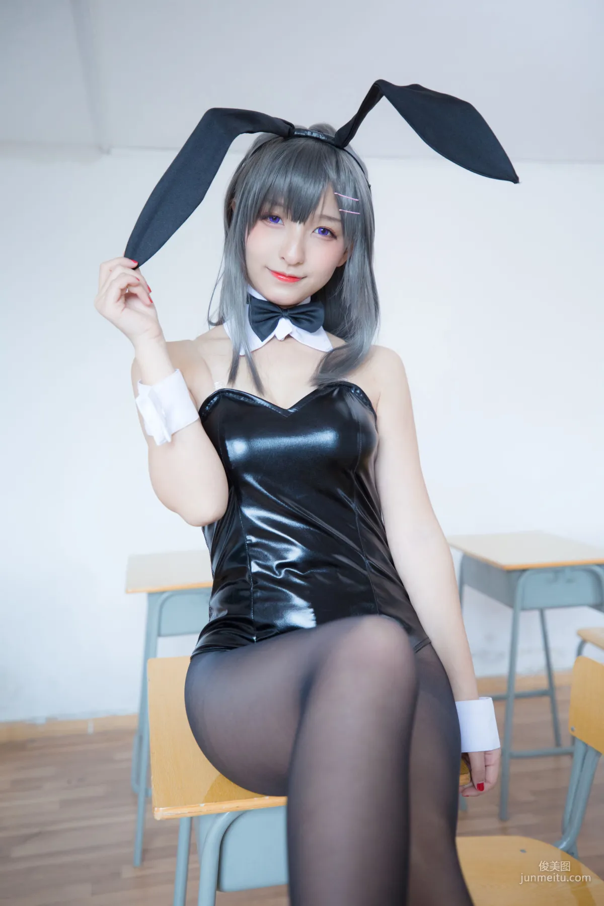 COSER神楽坂真冬《櫻島麻衣》 [福利COSPLAY] 寫真集 19