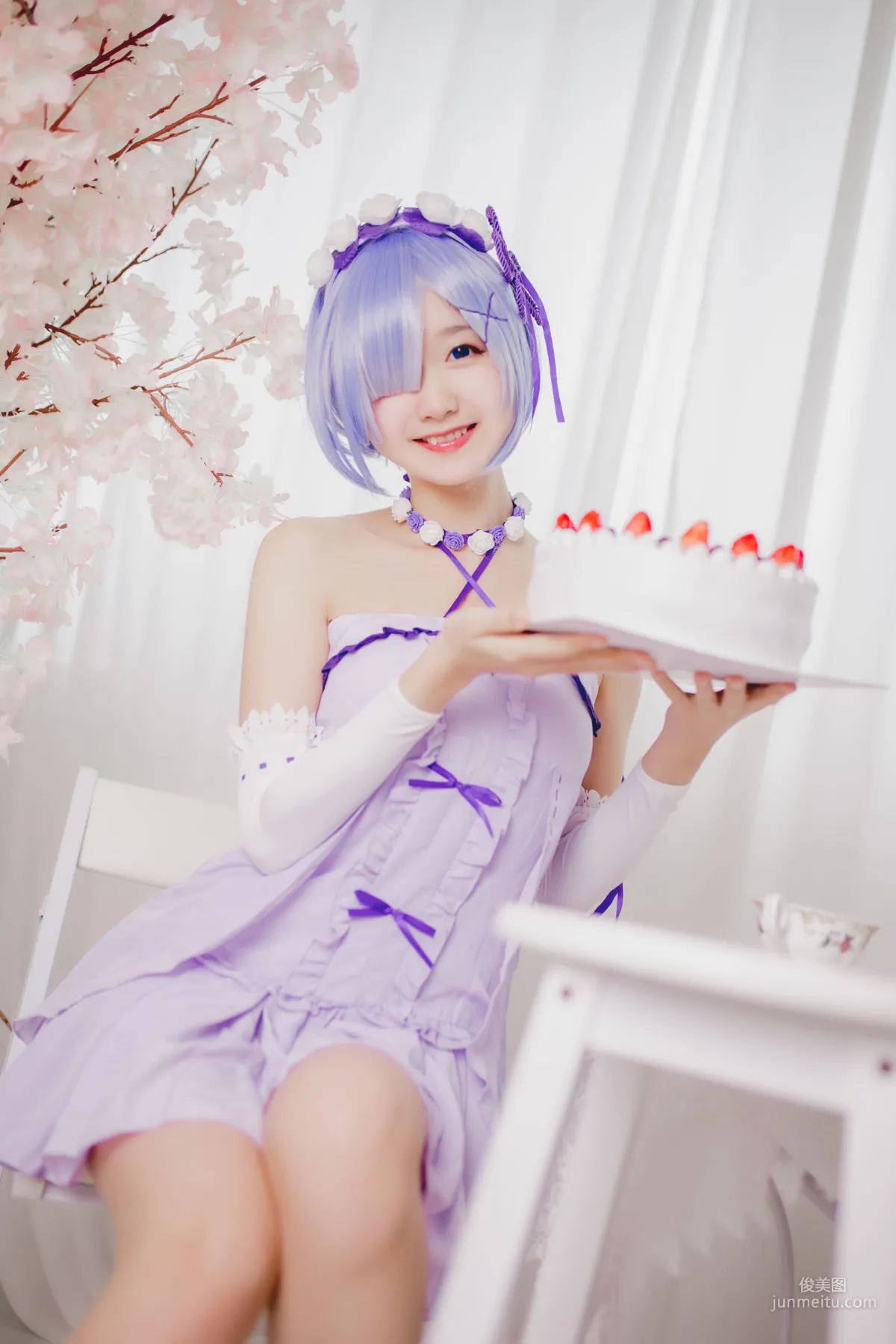 木綿綿OwO《雷姆生日》 [COSER美女] 寫真集 7