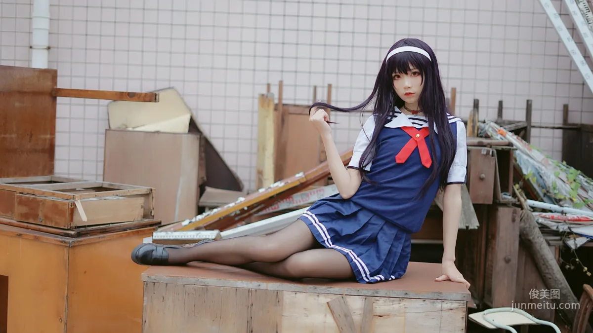 清純少女五更百鬼《學姐校服》 [COSPLAY美女] 寫真集 2