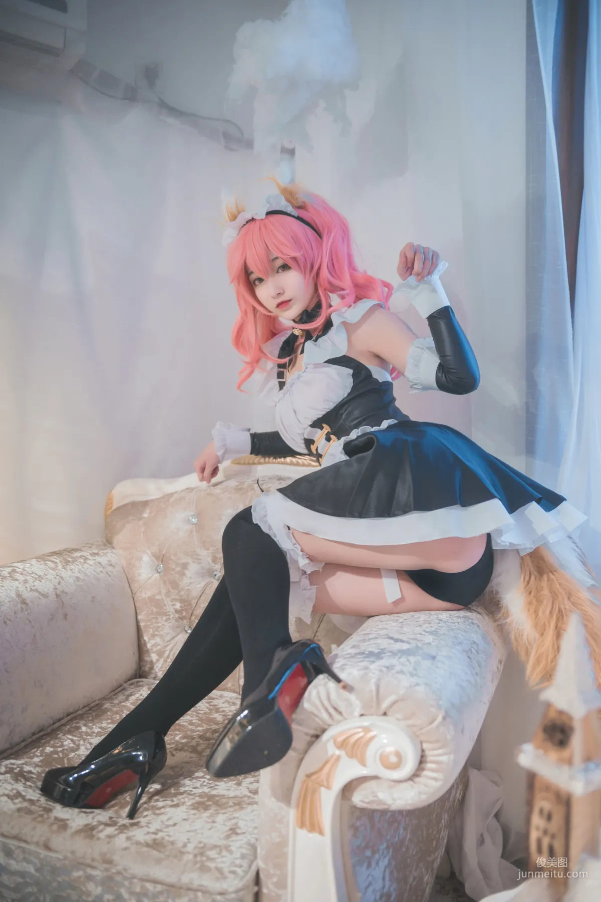 COSER鬼畜瑤 《玉藻前女仆》 [COSPLAY福利] 寫真集 18