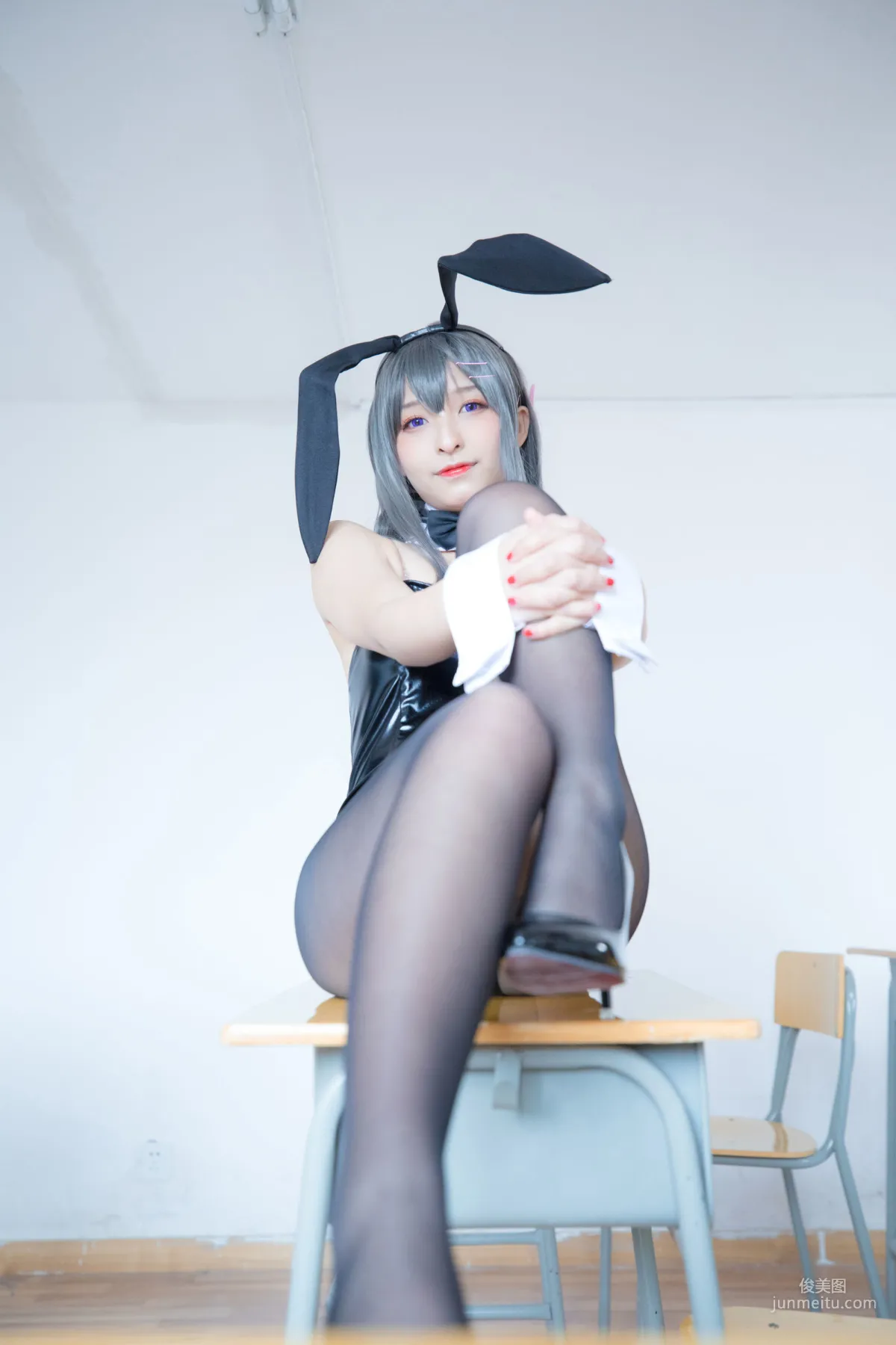 COSER神楽坂真冬《櫻島麻衣》 [福利COSPLAY] 寫真集 24