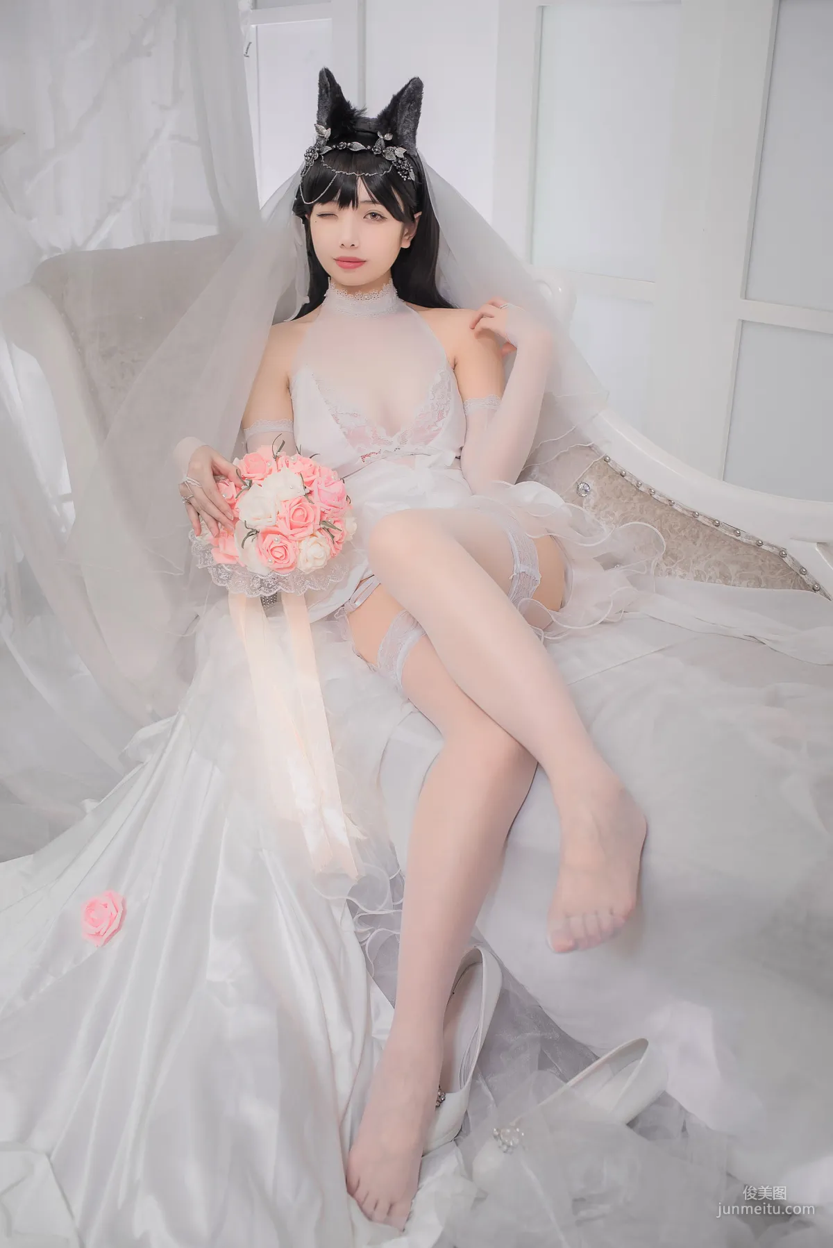 雯妹不講道理《愛宕花嫁》 [COSPLAY福利] 寫真集 17