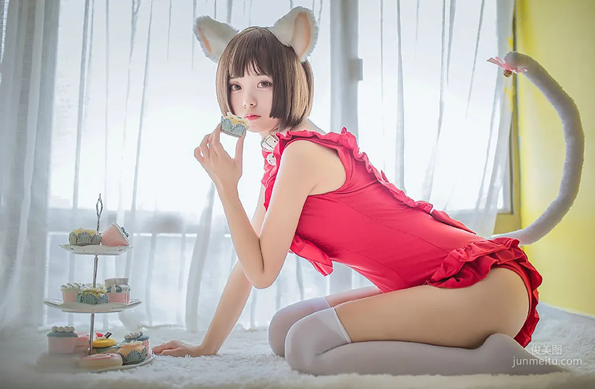 小野妹子w《貓系泳衣+魔法少女伊莉雅》 [COSPLAY美女] 寫真集 5