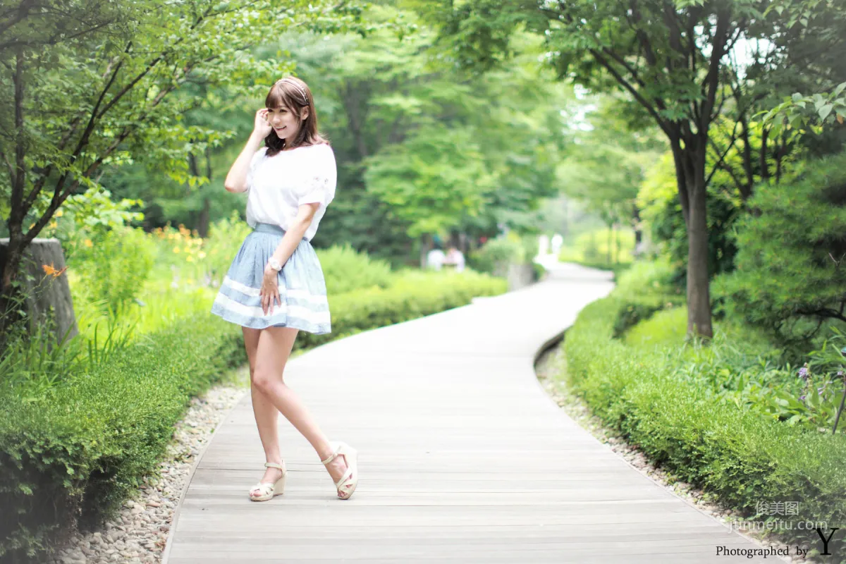 李恩慧《公園短裙外拍》 [韓國美女] 寫真集 74