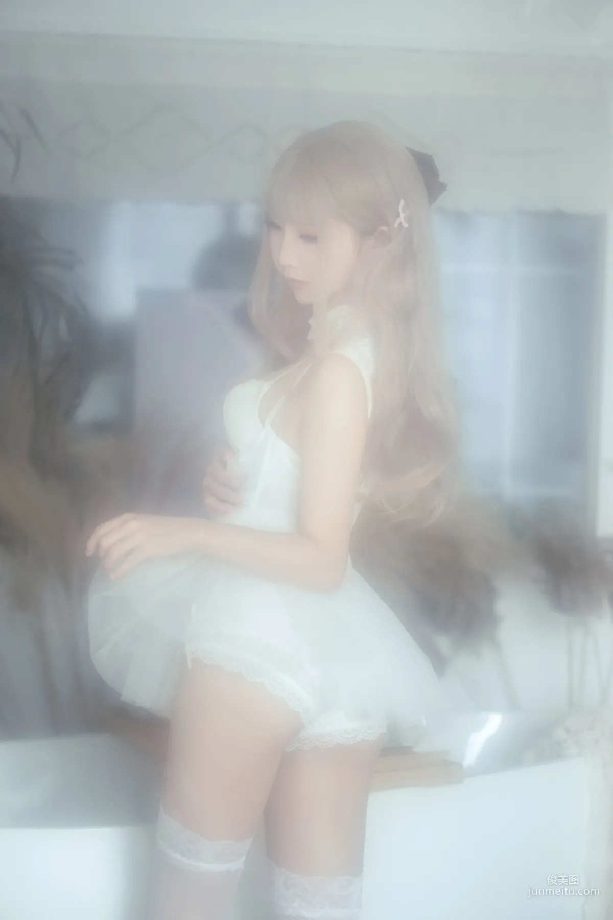 COSER面餅仙兒《複古内衣套》 [福利COSPLAY] 寫真集 9