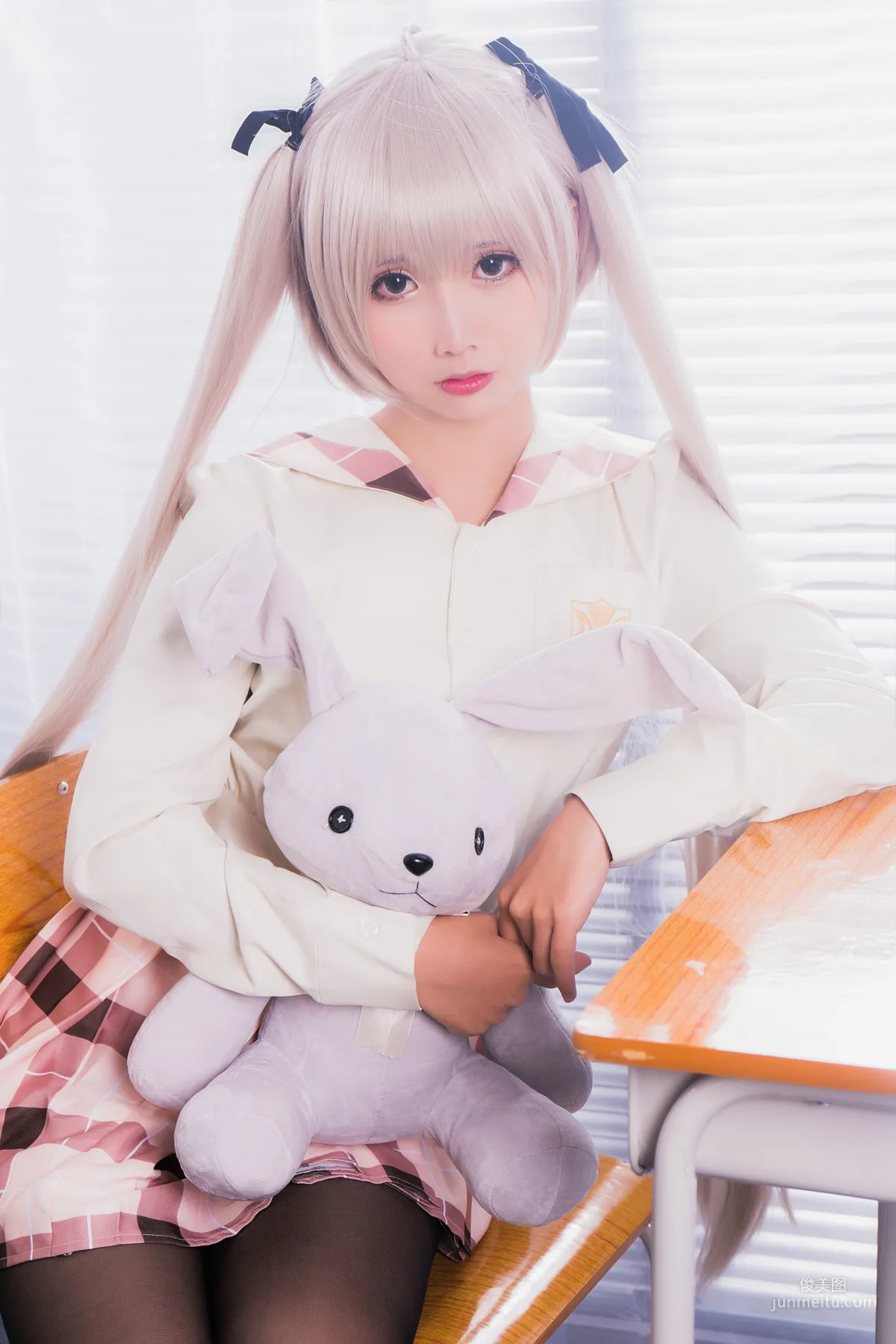 COSER面餅仙兒《黑絲穹妹》 [福利COSPLAY] 寫真集 47