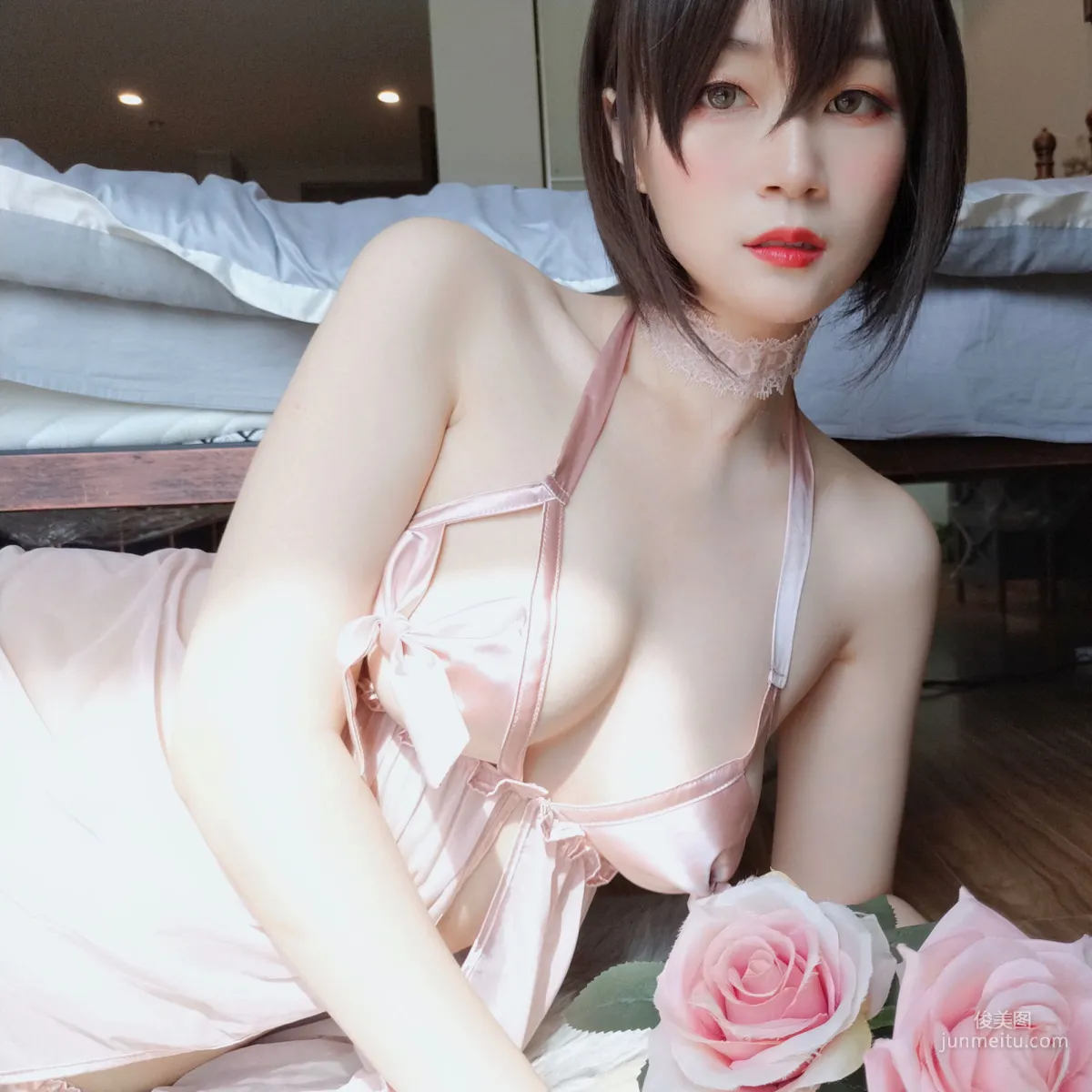 COSER白銀81《粉色睡衣》 [COSPLAY少女] 寫真集 27
