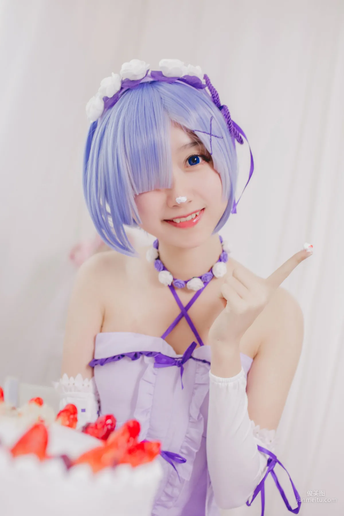 木綿綿OwO《雷姆生日》 [COSER美女] 寫真集 23