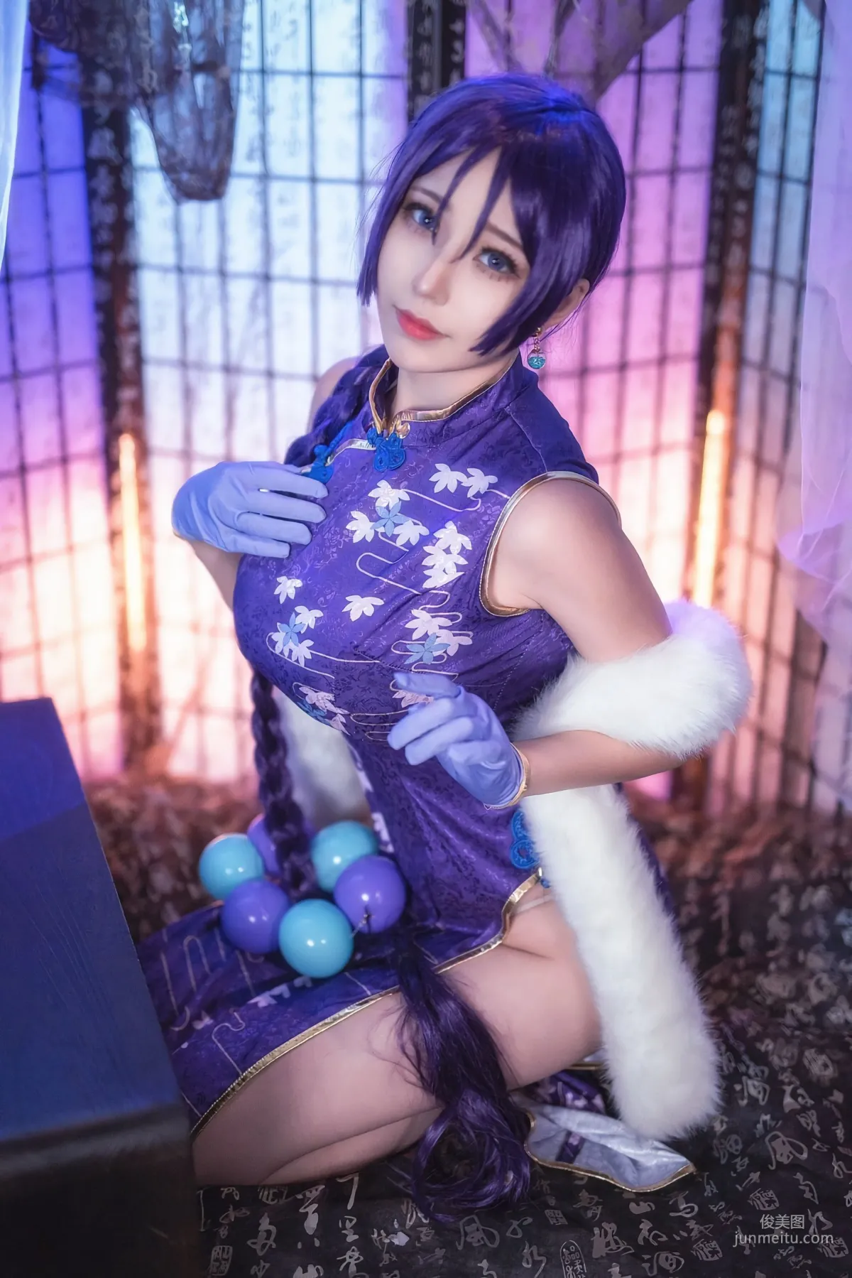 萌妹菌烨tako《FGO奶光旗袍》 [COSPLAY福利] 寫真集 11