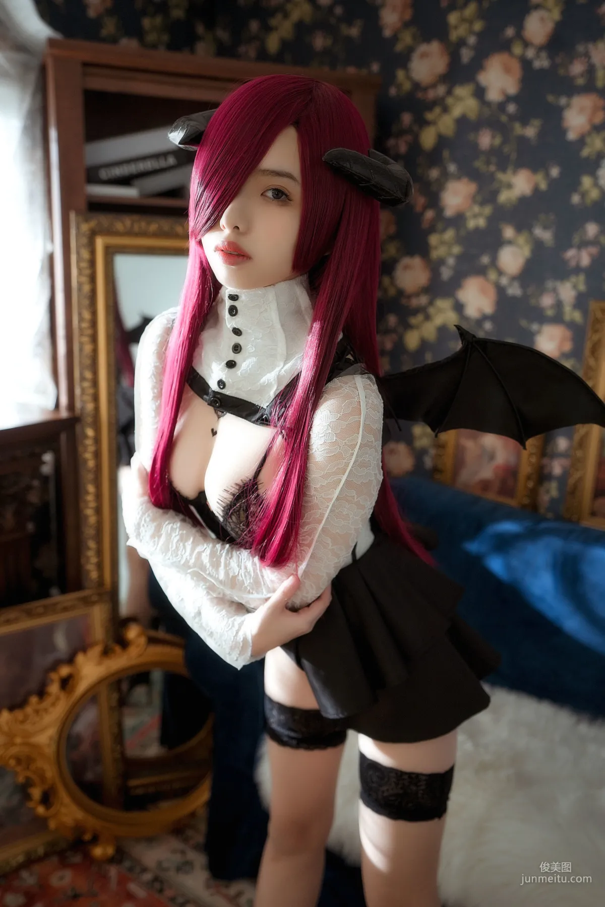雯妹不讲道理《魅魔 the countess of devil》 [COSPLAY福利] 写真集1
