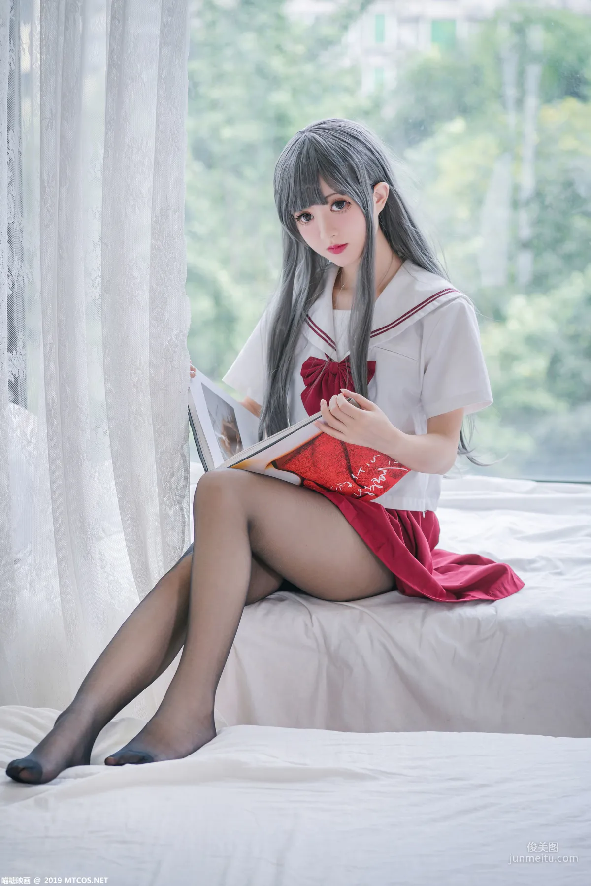 《白发魔女》 [喵糖映画] VOL.017 写真集7