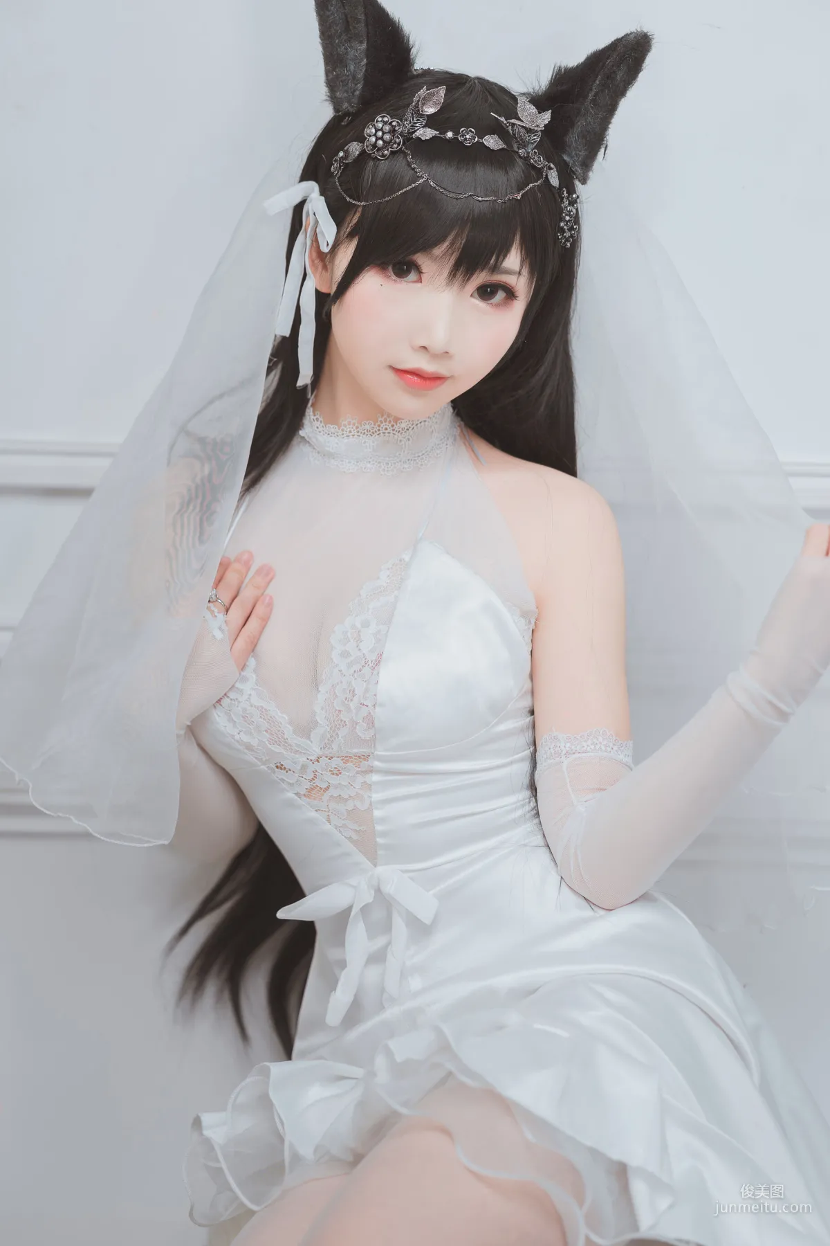 面餅仙兒《愛宕花嫁》 [福利COSPLAY] 寫真集 13