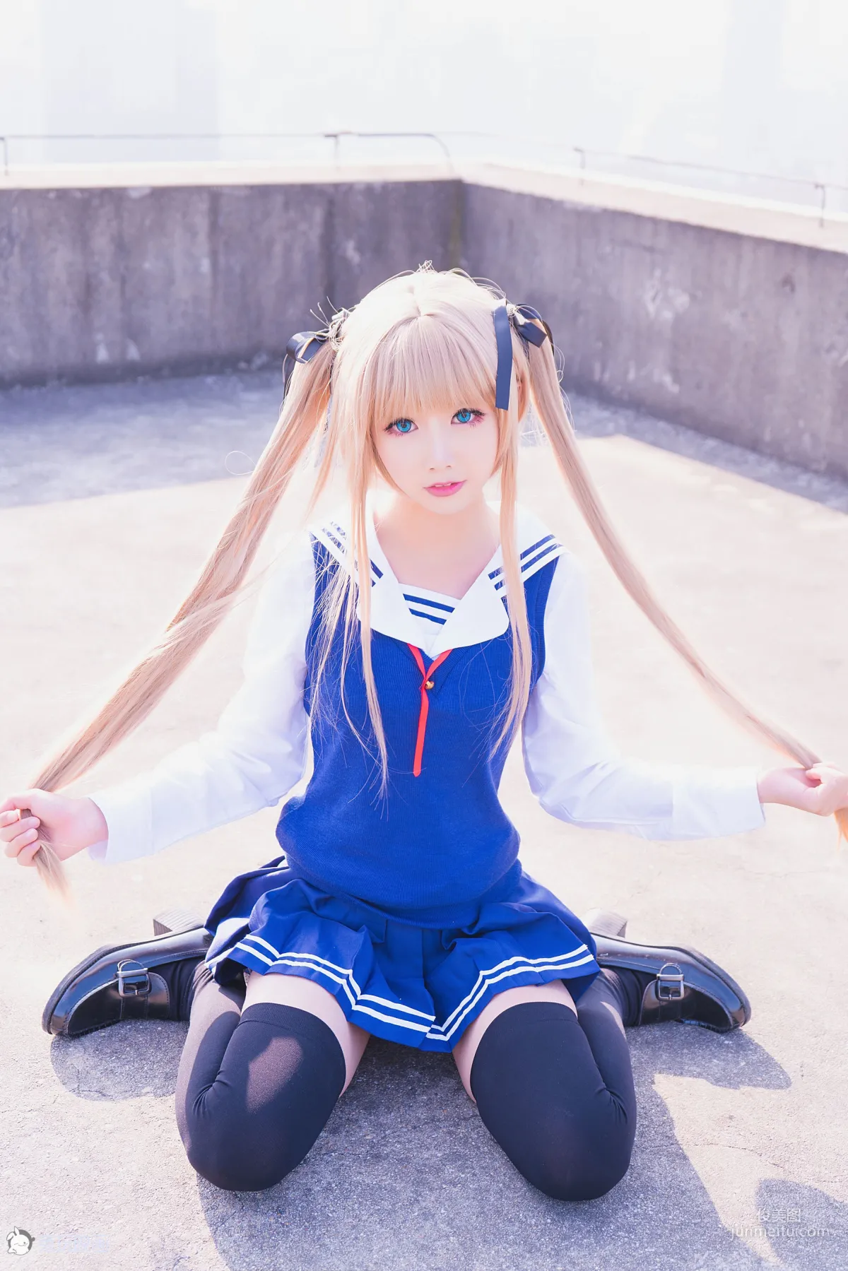 COSER面餅仙兒《雙馬尾COS》 [COSPLAY美女] 寫真集 18