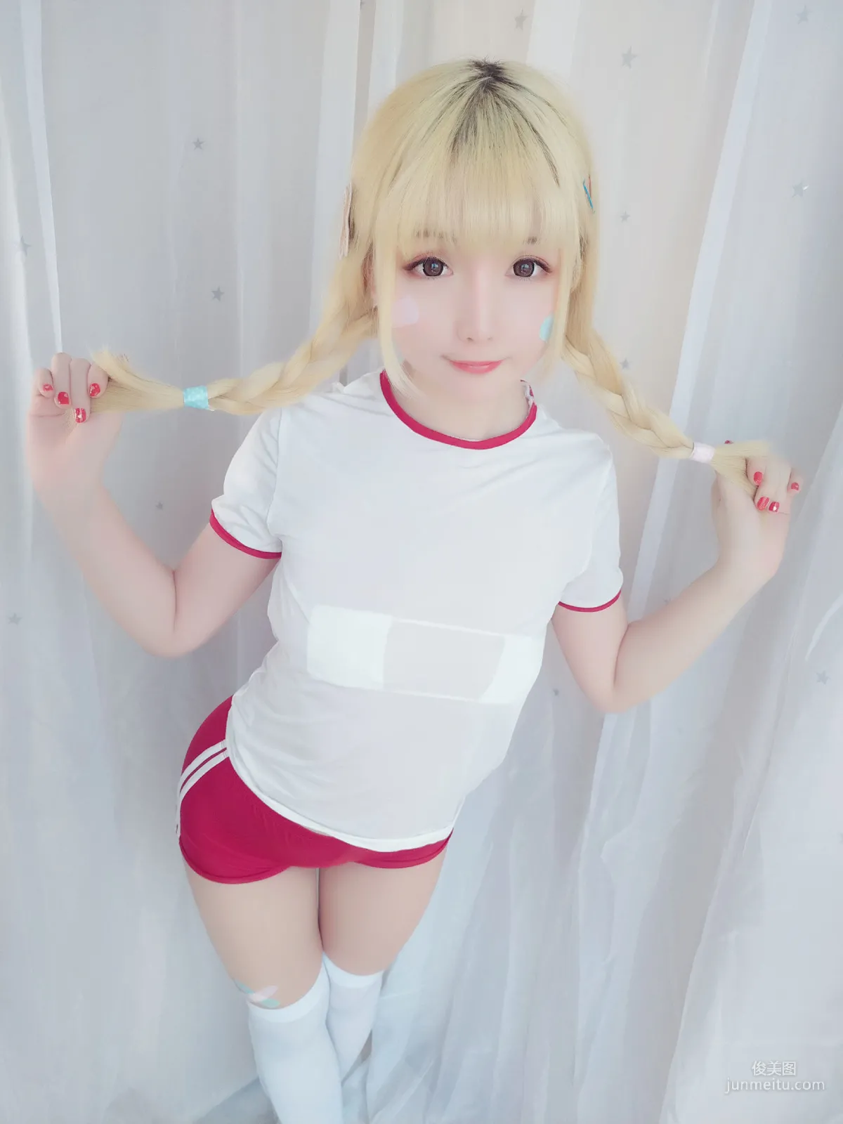 星之遲遲 《弱氣學園包》 [福利COSPLAY] 寫真集 48