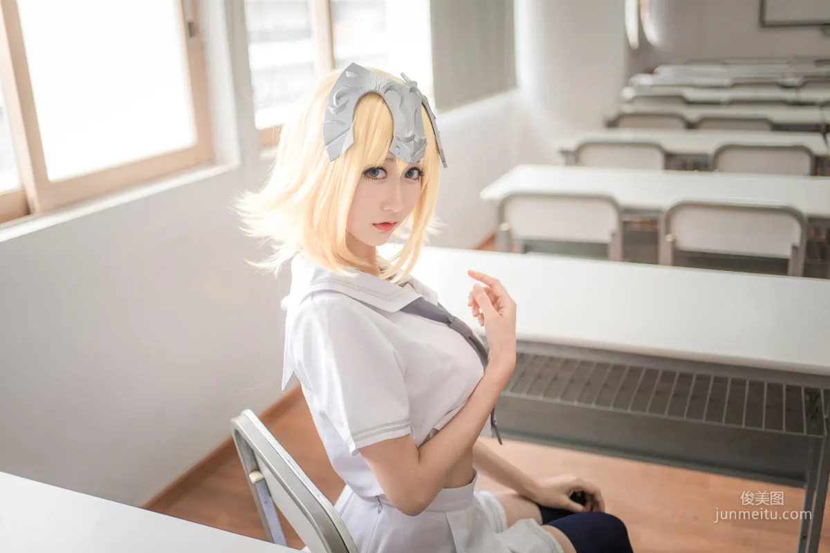 木绵绵《贞德（白）》  [COSER美女] 写真集3