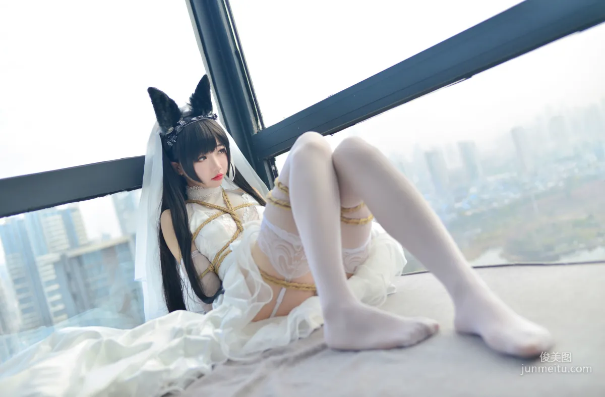 雪琪SAMA《愛宕婚紗》 [福利COSPLAY] 寫真集 29