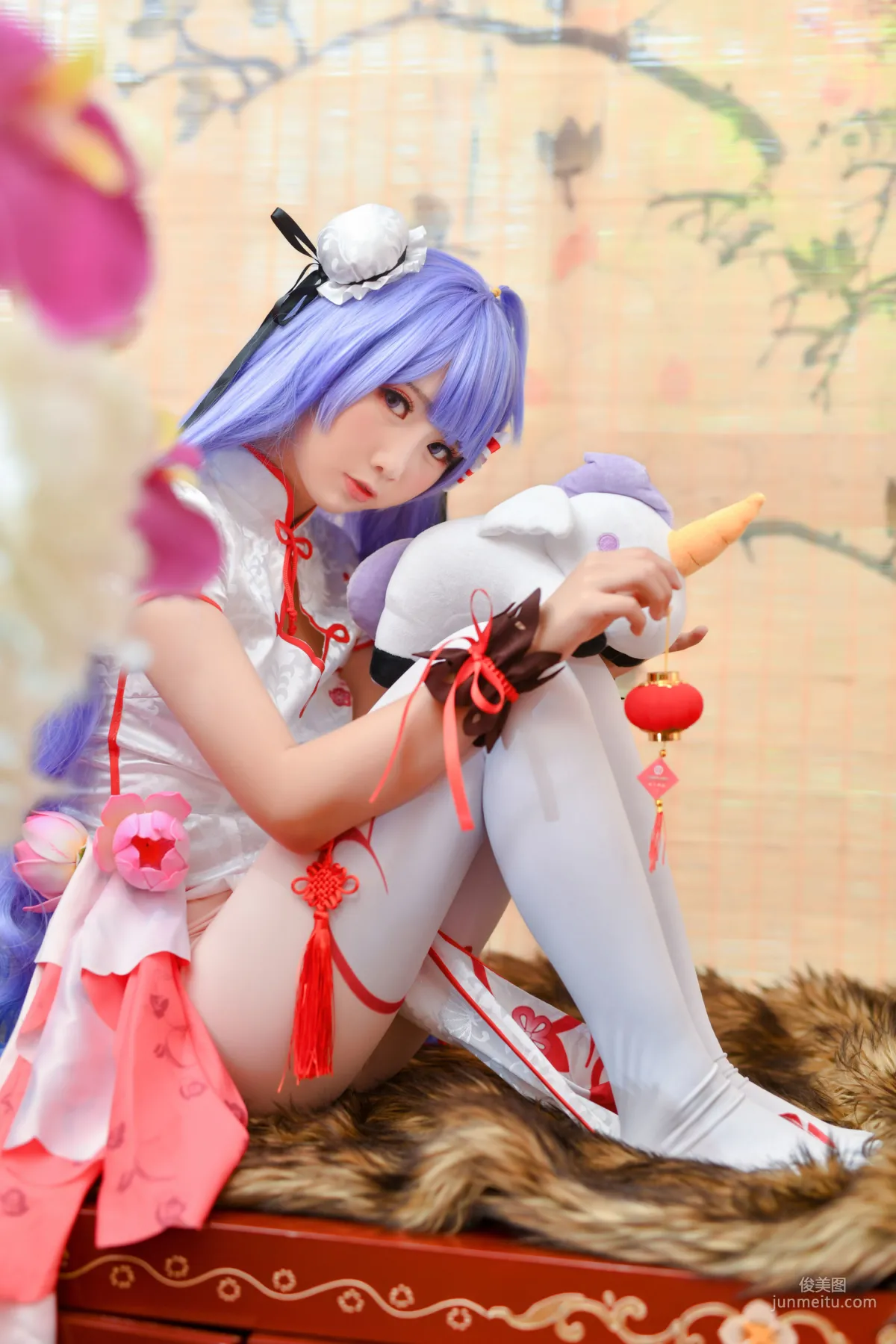 面饼仙儿《旗袍COS》 [福利COSPLAY] 写真集14