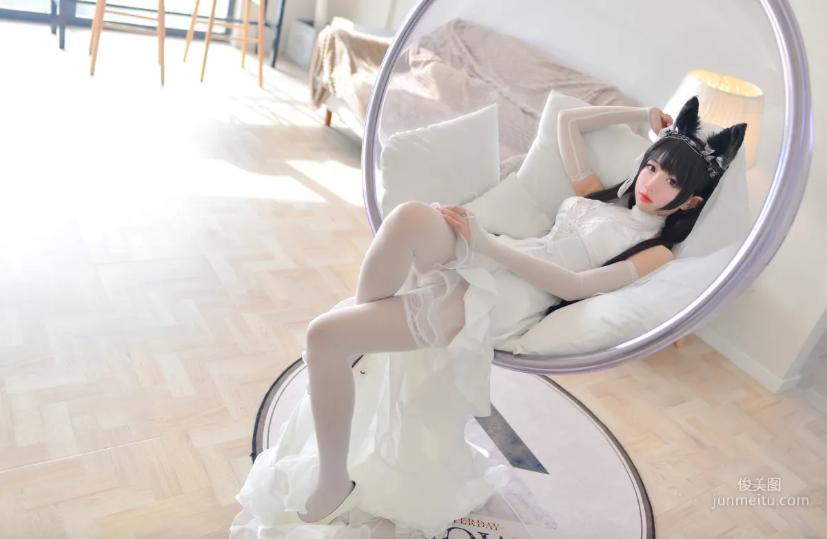 雪琪SAMA《愛宕婚紗》 [福利COSPLAY] 寫真集 6