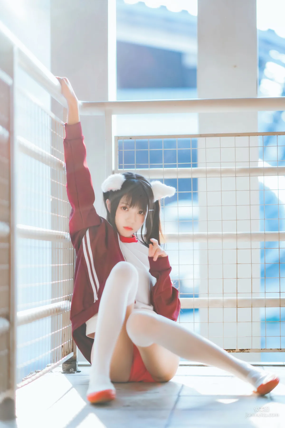 桜桃喵《紅色體操服》 [COSPLAY美女] 寫真集 30
