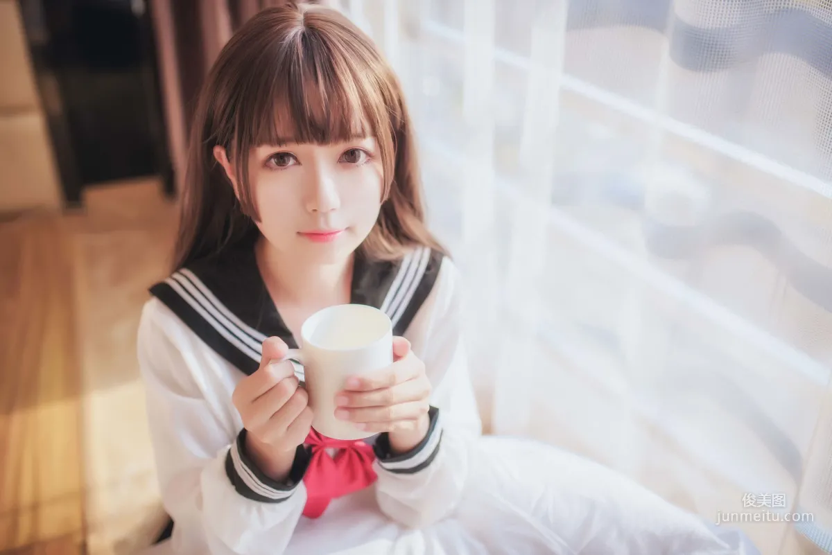 白金Saki《半透明水手服》[COSPLAY福利] 寫真集 1