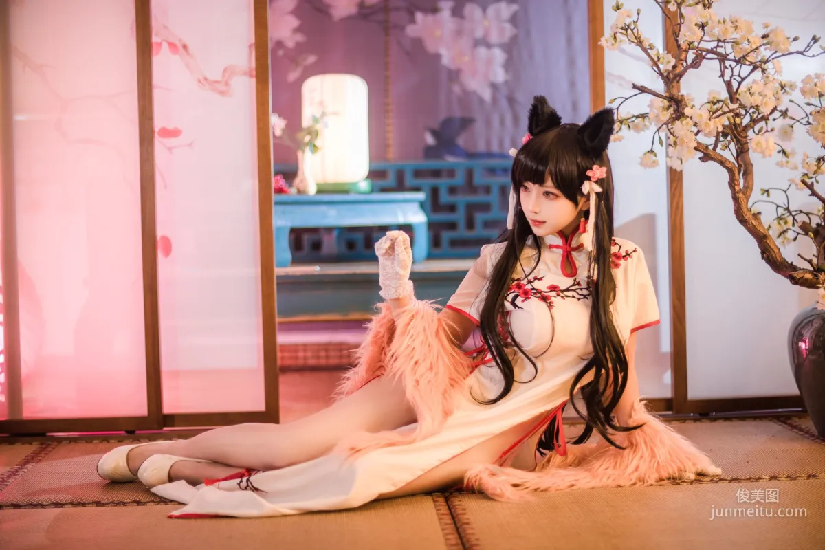 Shika小鹿鹿《愛宕旗袍》 [COSPLAY福利] 寫真集 12