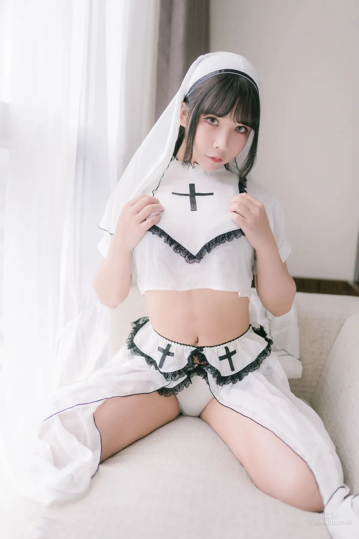 COSER抱走莫子aa《純白修女》 [COSPLAY美女] 寫真集 29