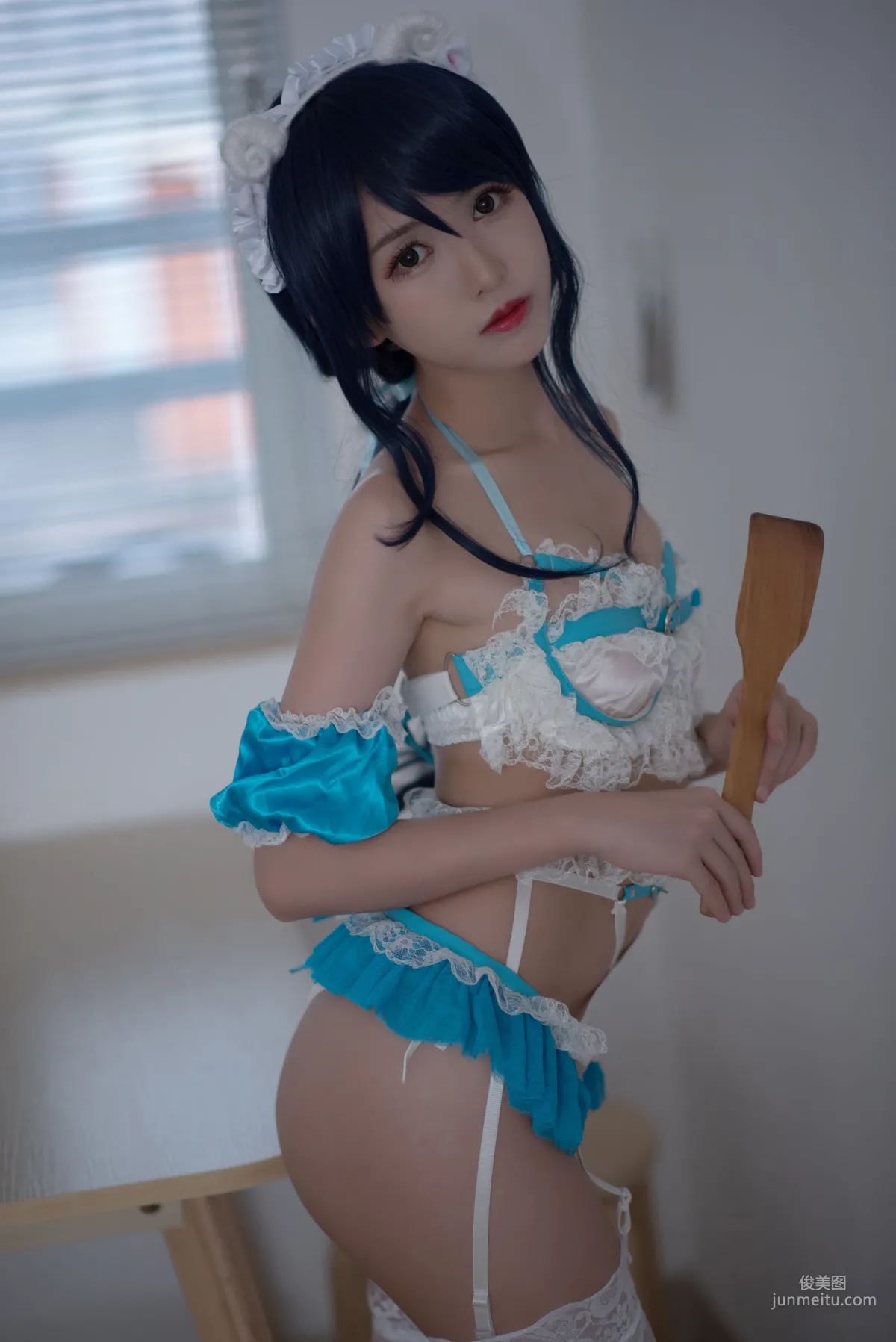 鳗鱼霏儿《兽耳+蕾丝女仆》 [COSPLAY美女] 写真集1