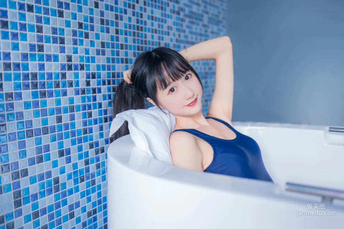 木綿綿《白襯衫黑絲死庫水》 [COSER美女] 寫真集 14