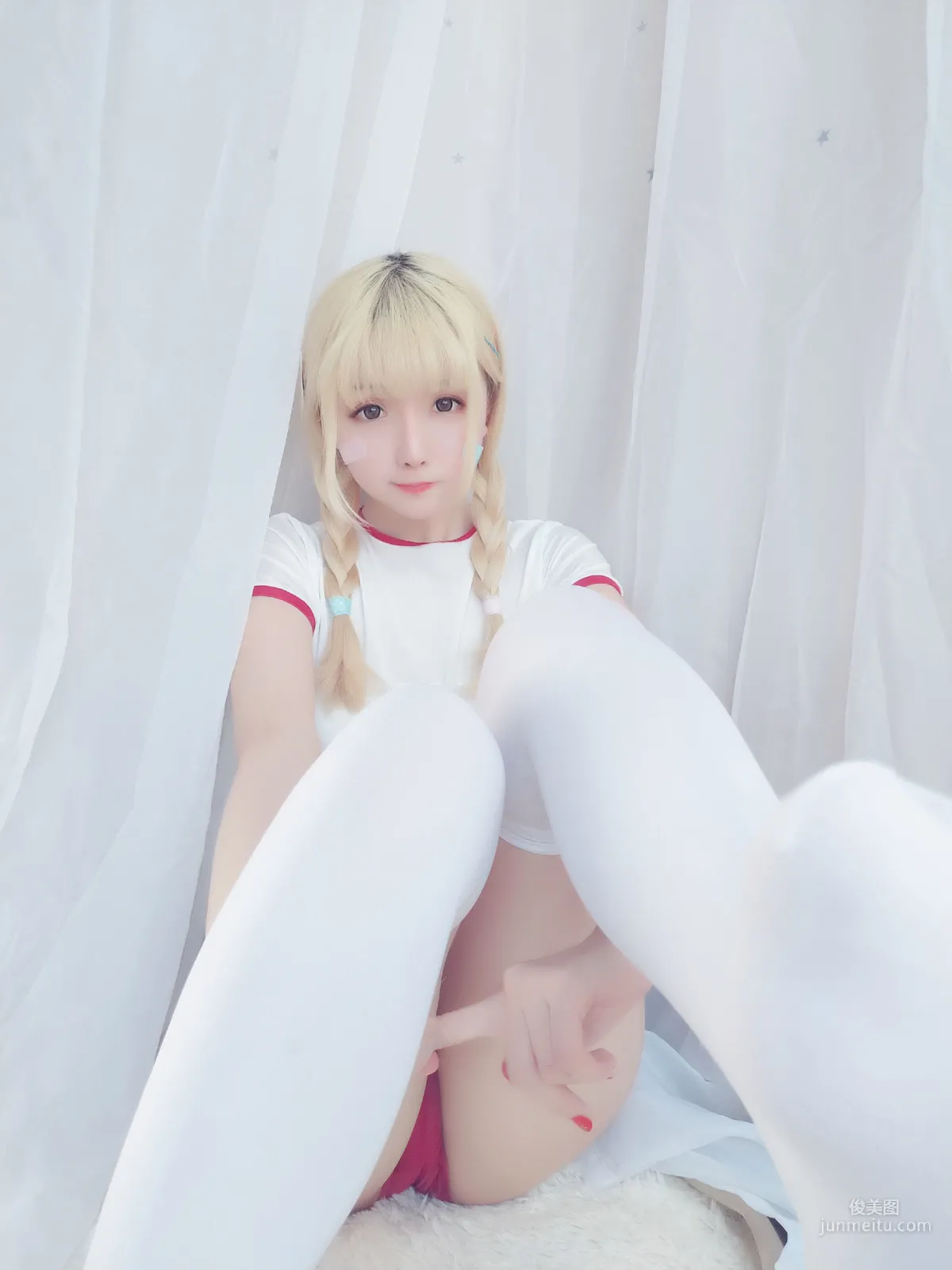 星之遲遲 《弱氣學園包》 [福利COSPLAY] 寫真集 35