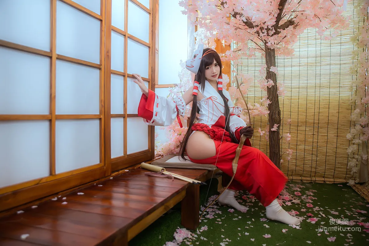 COSER鳗鱼霏儿 《巫女》 [COSPLAY福利] 写真集2