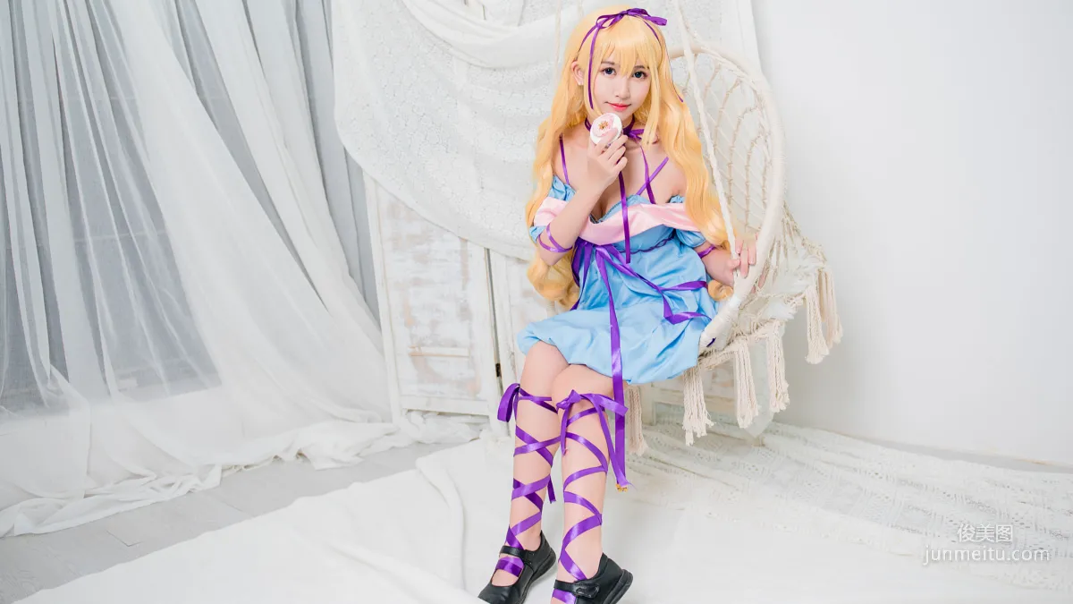 COSER鳗魚霏兒《性感吊帶睡裙》 [COSPLAY美女] 寫真集 5
